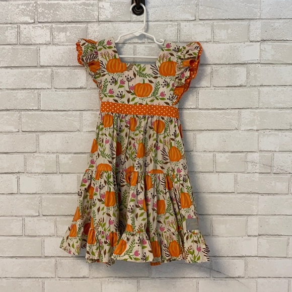 Eleanor Rose Other - Eleanor Rose Pearl Pumpkin Spice dress w/headband